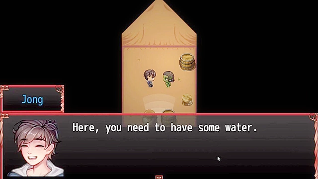 Tiny princess gets huge cock pleasures in another world harem scene