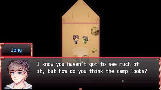 Tiny princess gets huge cock pleasures in another world harem scene