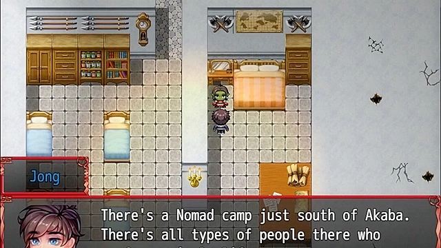 Tiny princess gets huge cock pleasures in another world harem scene