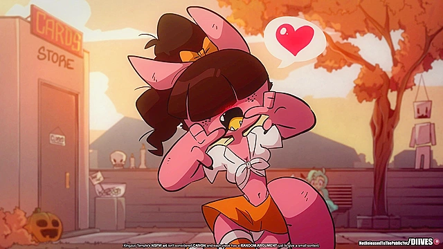 Diives takes a wild trip into erotic anime fantasies tonight