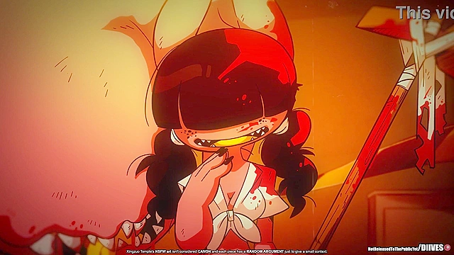 Diives takes a wild trip into erotic anime fantasies tonight