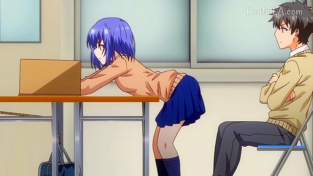 Sizzling Anime Action – Kaede and Suzu Get Down Dirty Together