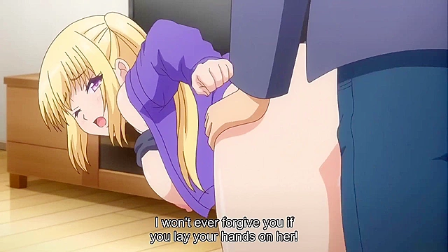 Hot blond teen enjoys intense sex with her stepfather tonight