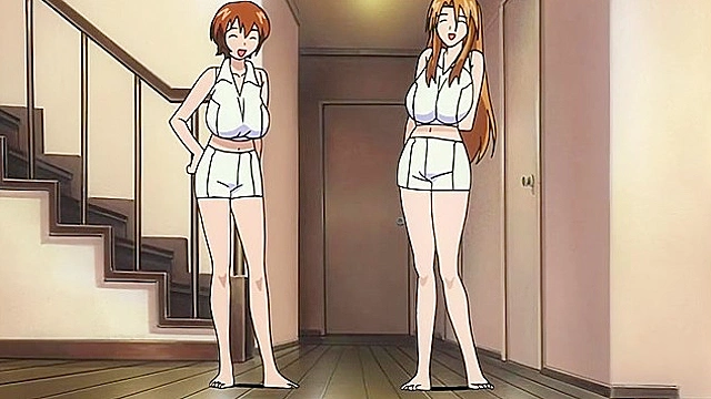 Spanish Subs – MILF Mom & Teen Stepdaughter's Intense Busty Showdown Uncensored Anime