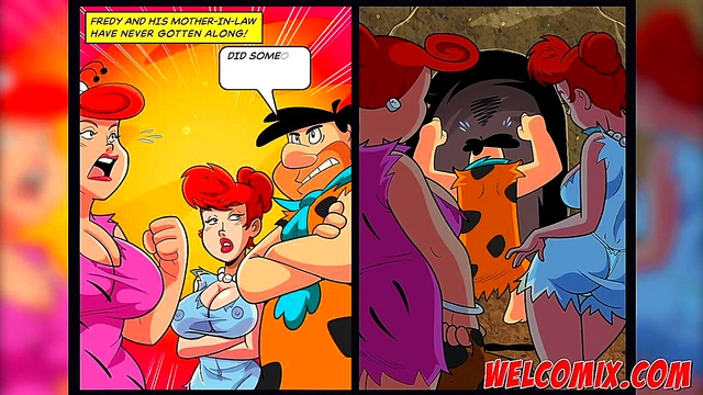 I love my big ass StepMother-in-law! Flintstones Porn Comics