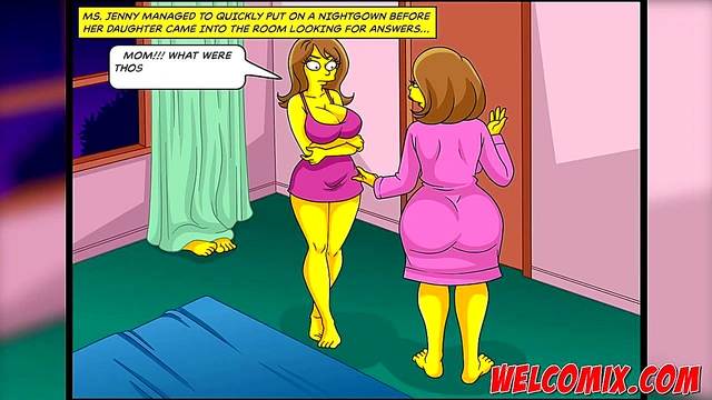 My girlfriend and her StepMother! The Simptoons porn