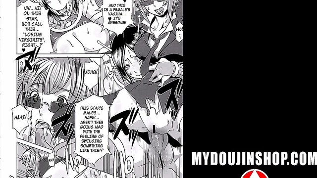 My Doujin Shop - Sexy Alien Girl Is a Dirty Slutty Nympho Who Gets a Nasty Creampie