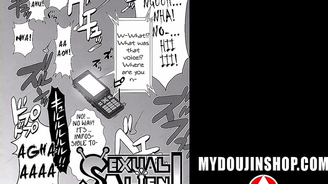 My Doujin Shop - Sexy Alien Girl Is a Dirty Slutty Nympho Who Gets a Nasty Creampie