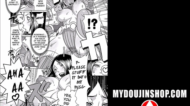 My Doujin Shop - Sexy Alien Girl Is a Dirty Slutty Nympho Who Gets a Nasty Creampie