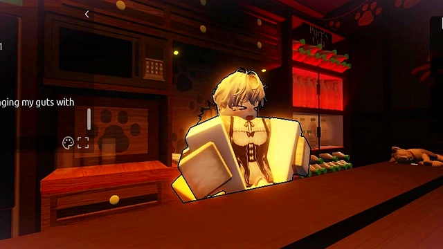 I Paid The Cute Femboy Barista At The Cafe With Cum