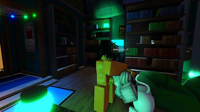 Fucked The Cute Femboy Librarian In The Library