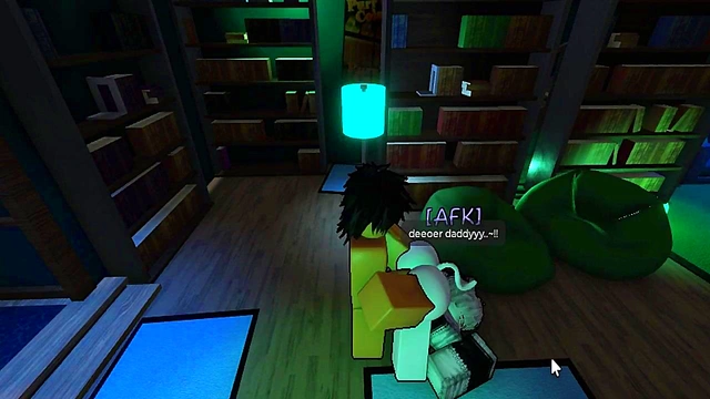 Fucked The Cute Femboy Librarian In The Library