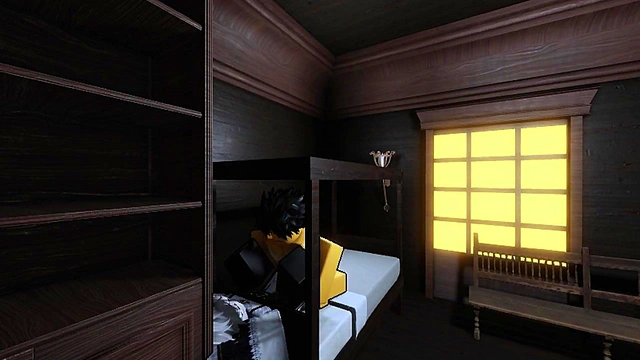 I fucked my femboy with his favorite maien outfit