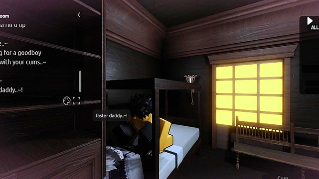 I fucked my femboy with his favorite maien outfit