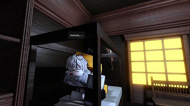 I fucked my femboy with his favorite maien outfit