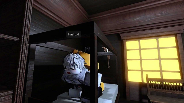 I fucked my femboy with his favorite maien outfit