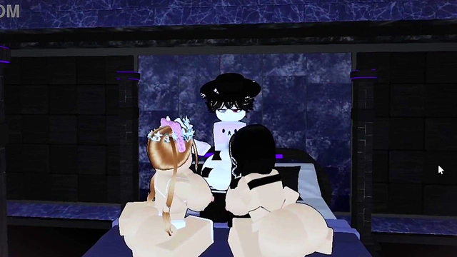 Threesome with a Femboy