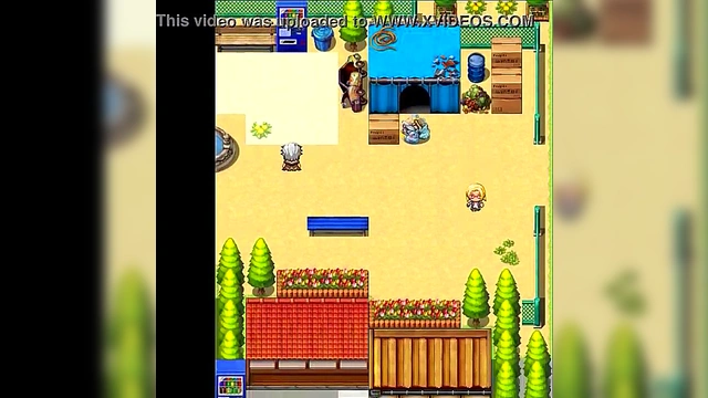 Cute blonde has sex with men in new porn hentai game