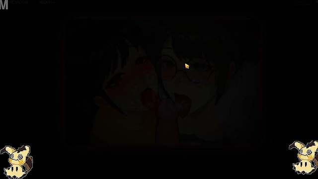 [hentai game] Village rhapsody Part 8 [Spanish Narrated] I fuck both of them at the same