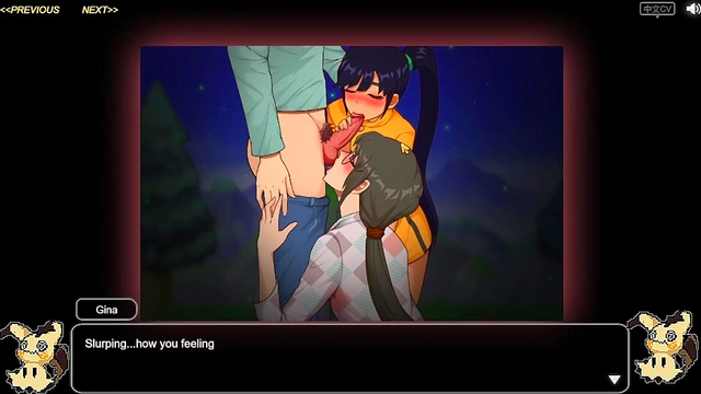 [hentai game] Village rhapsody Part 8 [Spanish Narrated] I fuck both of them at the same