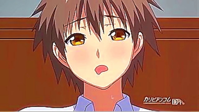 Hentai teen gets morning blowjob