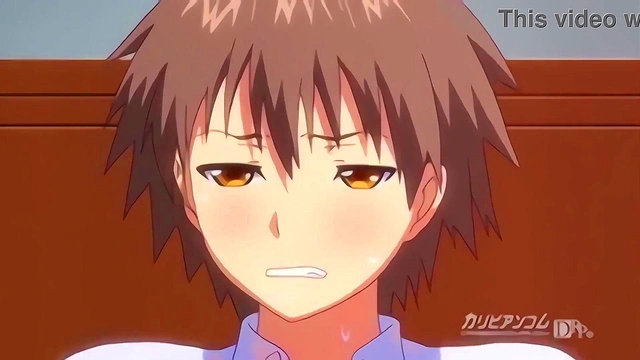 Hentai teen gets morning blowjob