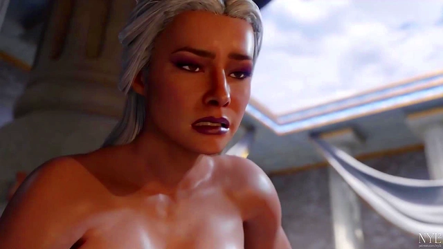 Mortal Kombat Sindel, Cassie Cage, & Sonya Blade Fuck in 3D Hentai Futanari Threesome