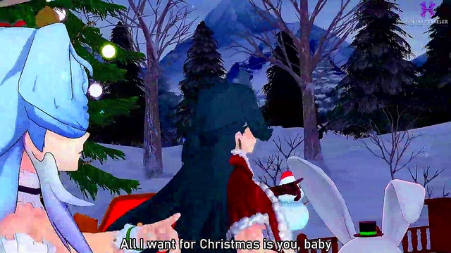 Pussyverse: MMD All I Want for Christmas Is You (Robin, Astra Yao, Barbara)