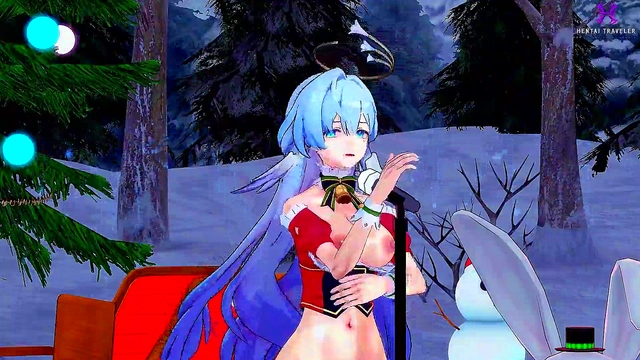 Pussyverse: MMD All I Want for Christmas Is You (Robin, Astra Yao, Barbara)