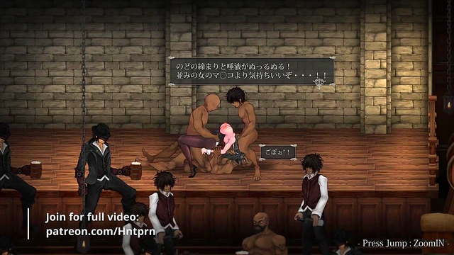 [Gallery] Bunny girl suit gangbang on stage Hentai Game