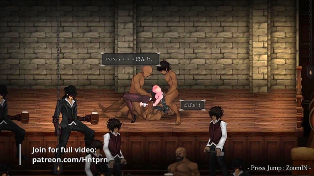 [Gallery] Bunny girl suit gangbang on stage Hentai Game