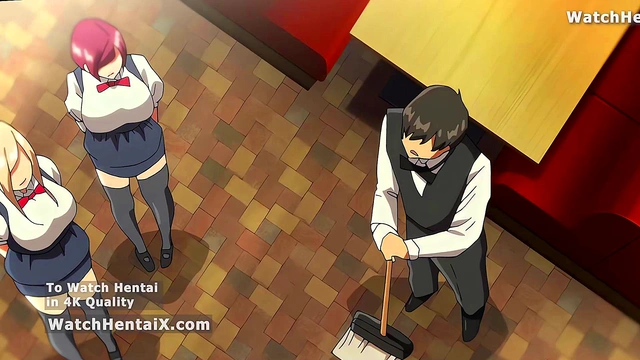 Anime Hentai, two girls want to have hard fuck