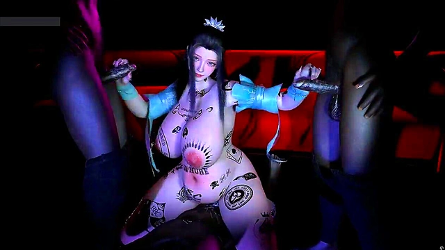 Blessings from the Thicc Goddess - 3D Animation Hentai