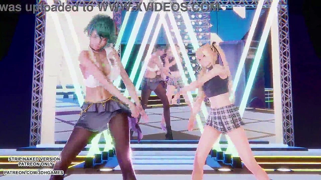[MMD] A satisfying recapture of Sunlight, Marie Rose, Tamaki, Sexy Dance, Doa Hentai, Uncensored 4K 60FPS