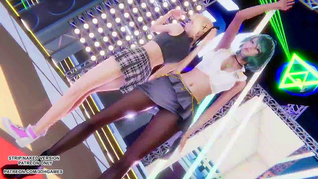 [MMD] A satisfying recapture of Sunlight, Marie Rose, Tamaki, Sexy Dance, Doa Hentai, Uncensored 4K 60FPS
