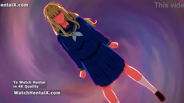 Anime Hentai, sexy girl want to have hard sex