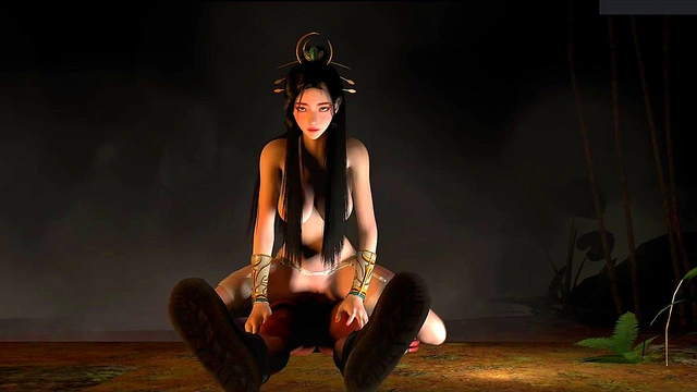 Goddess of Curves and Code - 3D Animation Hentai