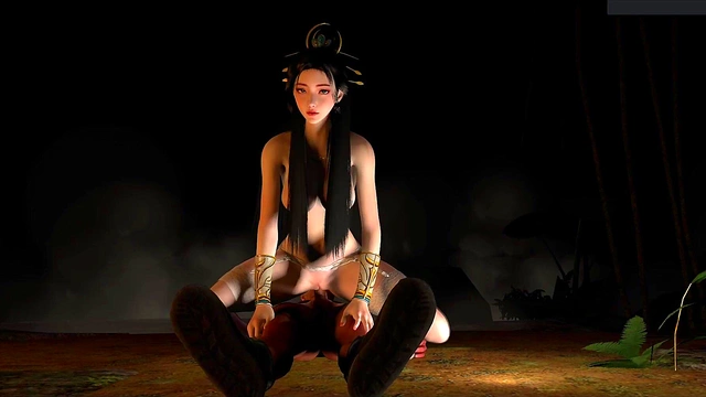 Goddess of Curves and Code - 3D Animation Hentai