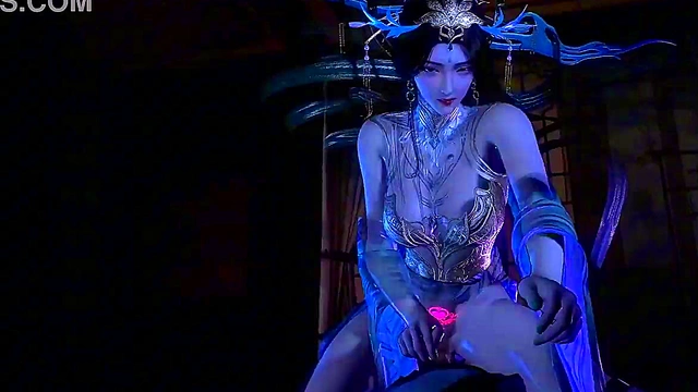 Temple of the Bigtit Oracle - 3D Animation Hentai