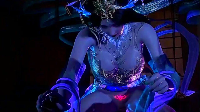 Temple of the Bigtit Oracle - 3D Animation Hentai