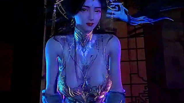 Temple of the Bigtit Oracle - 3D Animation Hentai