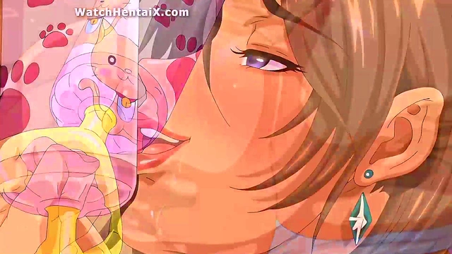 animated hentai, cheating wif with her neighbor