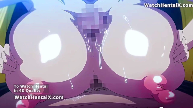 Animated Hentai, big tits girl she wants to have sex