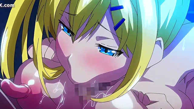 Animated Hentai, big tits girl she wants to have sex