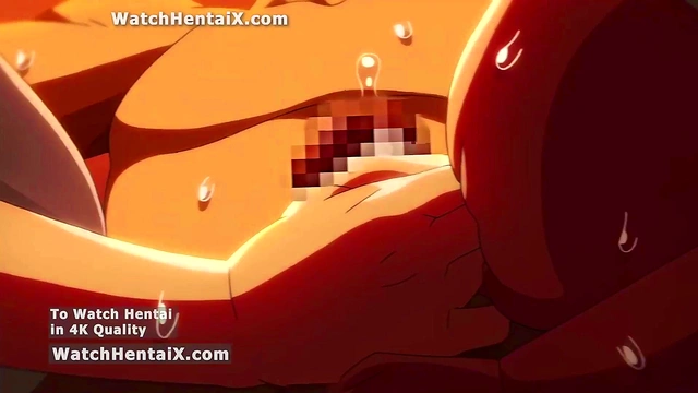 Animated Hentai, two sexy girls