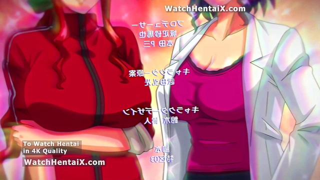 Animated Hentai, two sexy girls