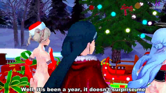 Pussyverse: MMD Last Christmas (Astra Yao, Robin, Barbara)