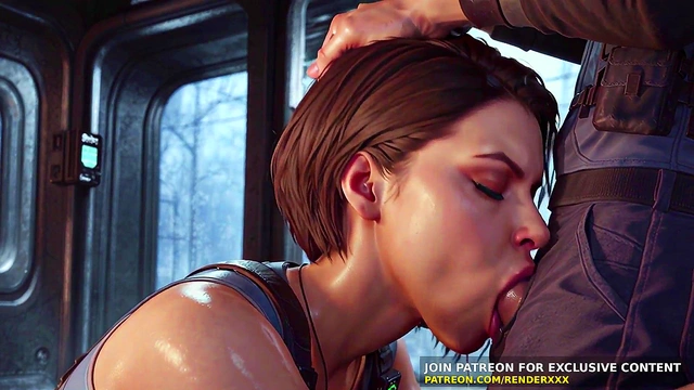3D Animation : Resident Evil - Jill Valentine Blowjob Doggystyle Fucked Uncensored Hentai