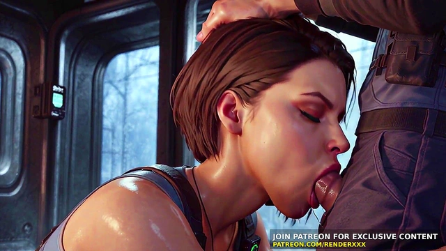 3D Animation : Resident Evil - Jill Valentine Blowjob Doggystyle Fucked Uncensored Hentai