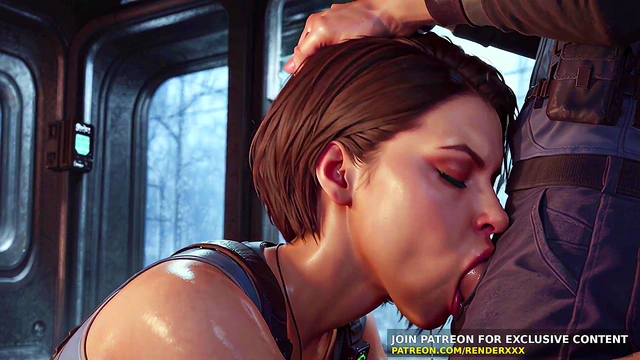 3D Animation : Resident Evil - Jill Valentine Blowjob Doggystyle Fucked Uncensored Hentai